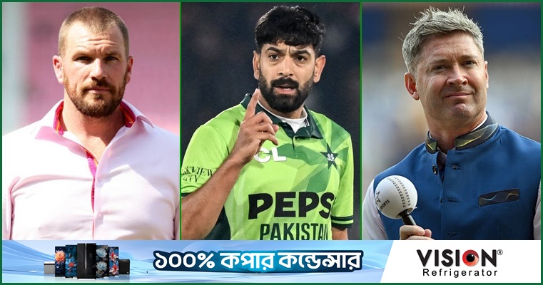 পাকিস্তানের বিশ্বকাপ দলে রউফকে না দেখে বিস্মিত ফিঞ্চ-ক্লার্ক